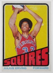SPORTS CARD: 1972 JULIUS ERVIN