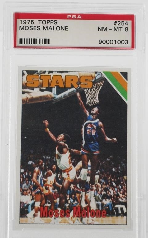 SPORTS CARD: 1975 MOSES MALONE