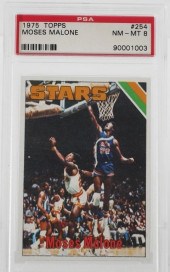 SPORTS CARD: 1975 MOSES MALONE