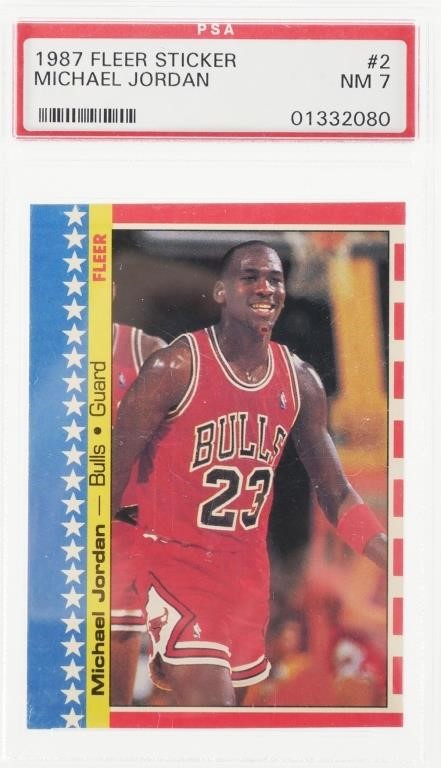 SPORTS CARD: 1987 FLEER MICHAEL