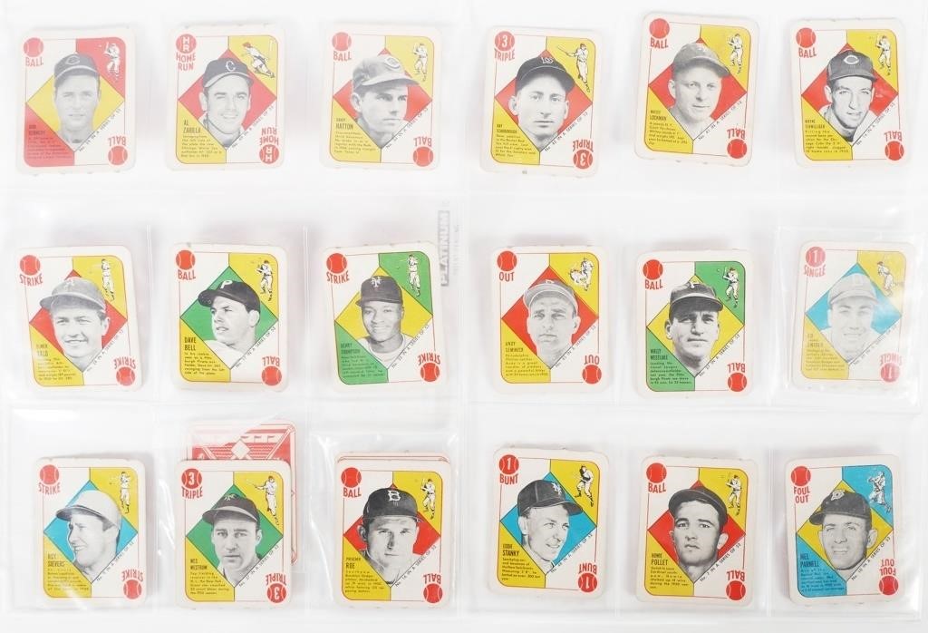 SPORTS CARDS: 1951 TOPPS RED