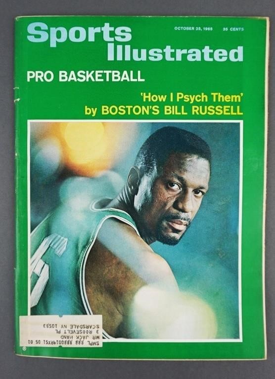 SPORTS ILLUSTRATED, BILL RUSSELL
