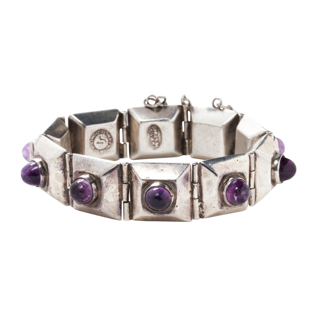 SPRATLING, AN AMETHYST AND SILVER