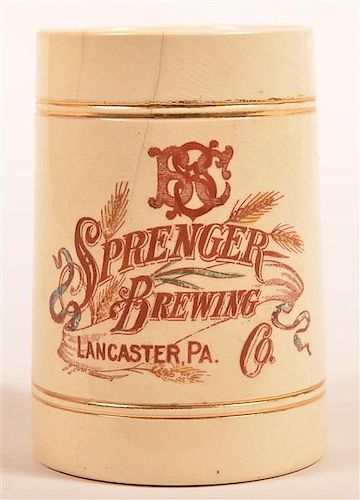 SPRENGER GLAZED POTTERY