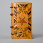 SPRUCE GUM BOX WITH MARQUETRY