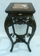 SQUARE ASIAN FERN STAND WITH R