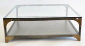 SQUARE INDUSTRIAL METAL COFFEE