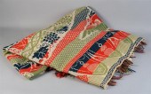 SQUARE JACQUARD WOVEN COVERLET