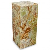 SQUARE ONYX PEDESTALDESCRIPTIO