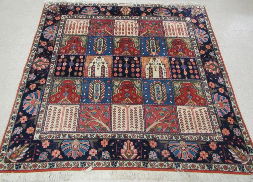 SQUARE PERSIAN BAKHTIARI TRIBAL