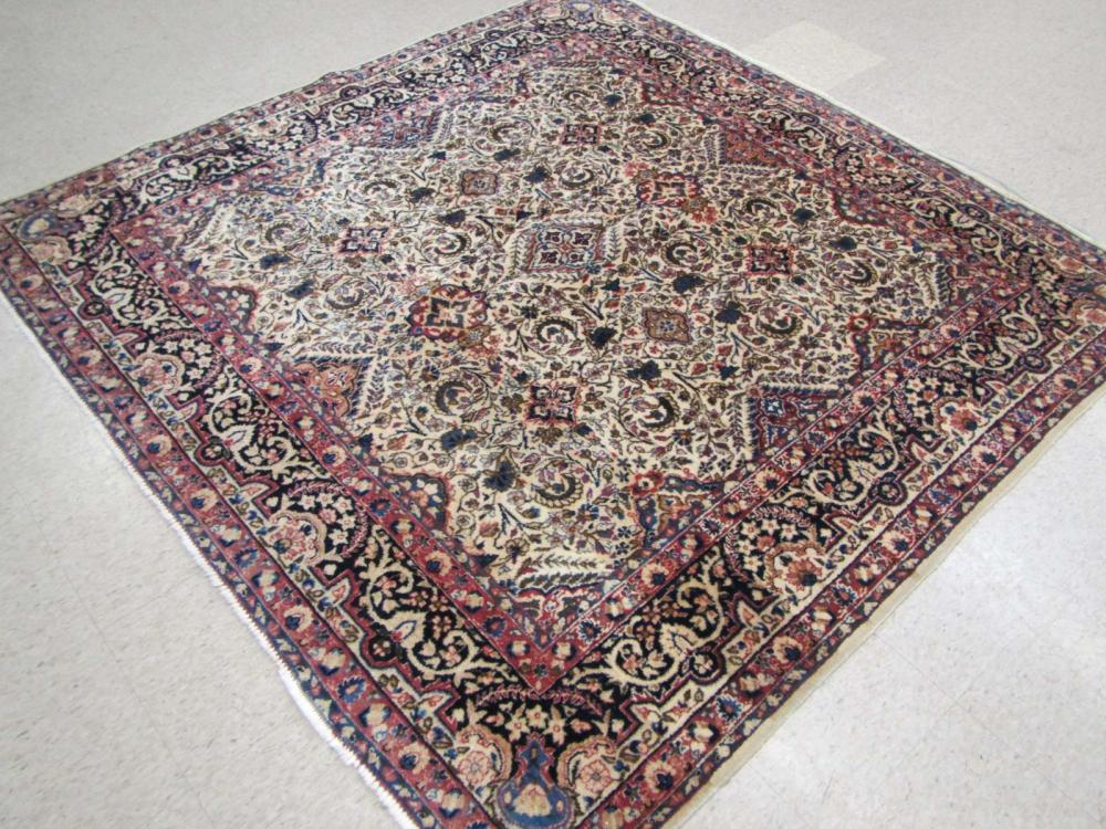 SQUARE SEMI-ANTIQUE PERSIAN