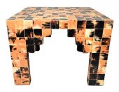 SQUARE TESSELLATED HORN TABLES