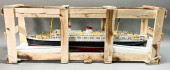 SS REX WOODEN MODEL SHIP - 33.