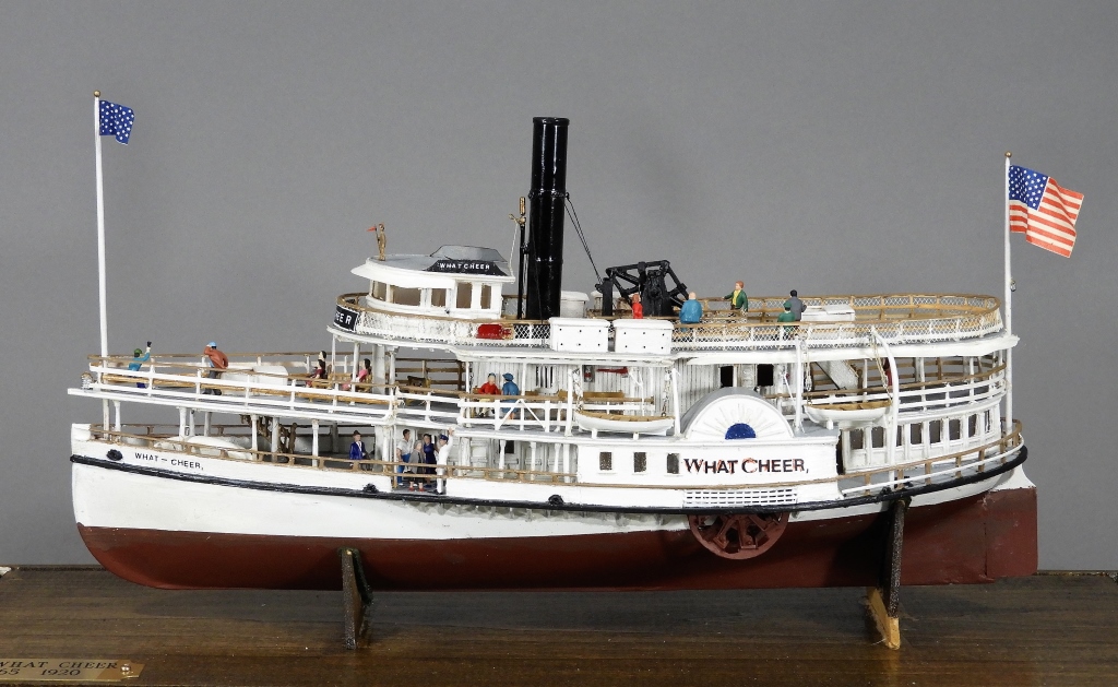 S.S. WHAT CHEER SCRATCH BUILT