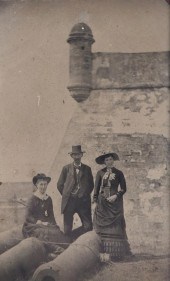 ST. AUGUSTINE, TINTYPE PHOTO O