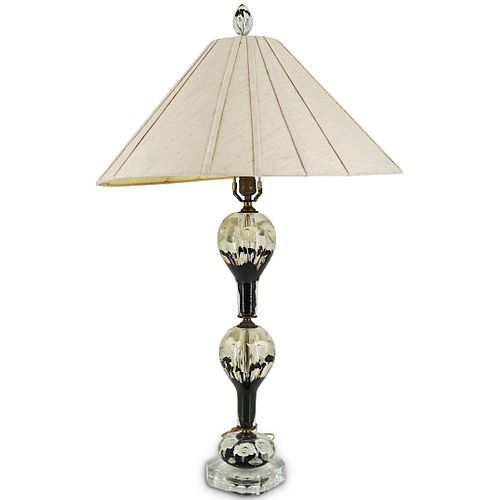 ST. CLAIR BLOWN ART GLASS TABLE