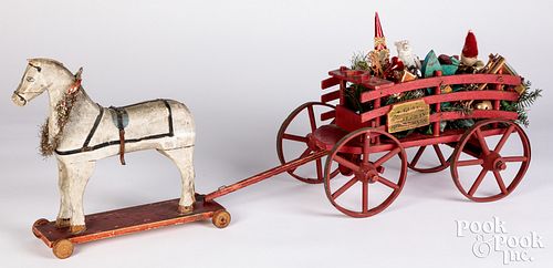 ST. CLAUS DELIVERY WAGONSt. Claus