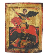 ST. DEMETRIOS HAND CARVED & HA