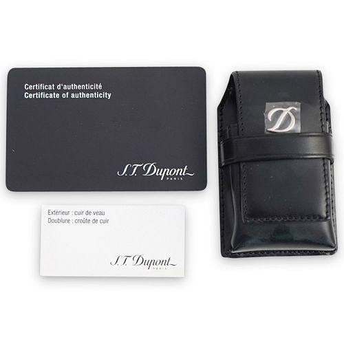 S.T. DUPONT BLACK LEATHER