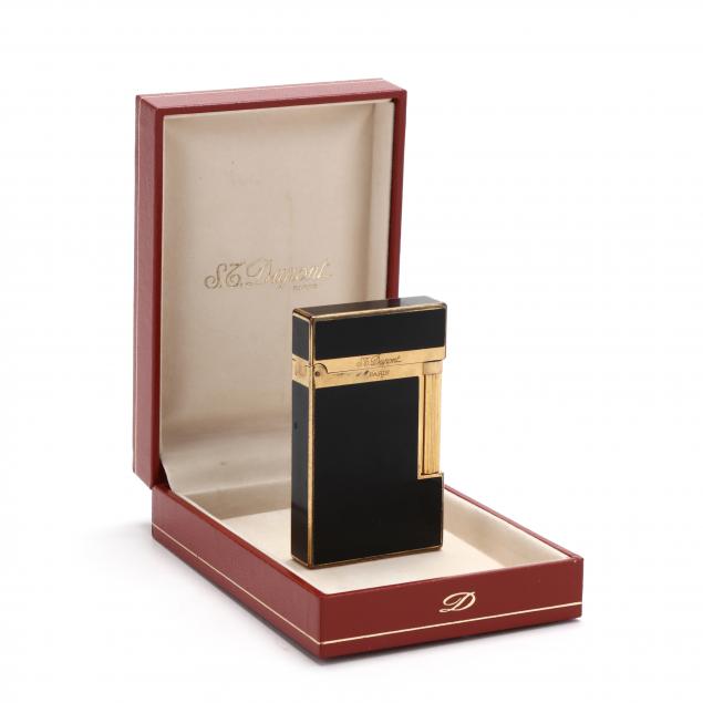 ST. DUPONT, GOLD PLATED LIGHTER 