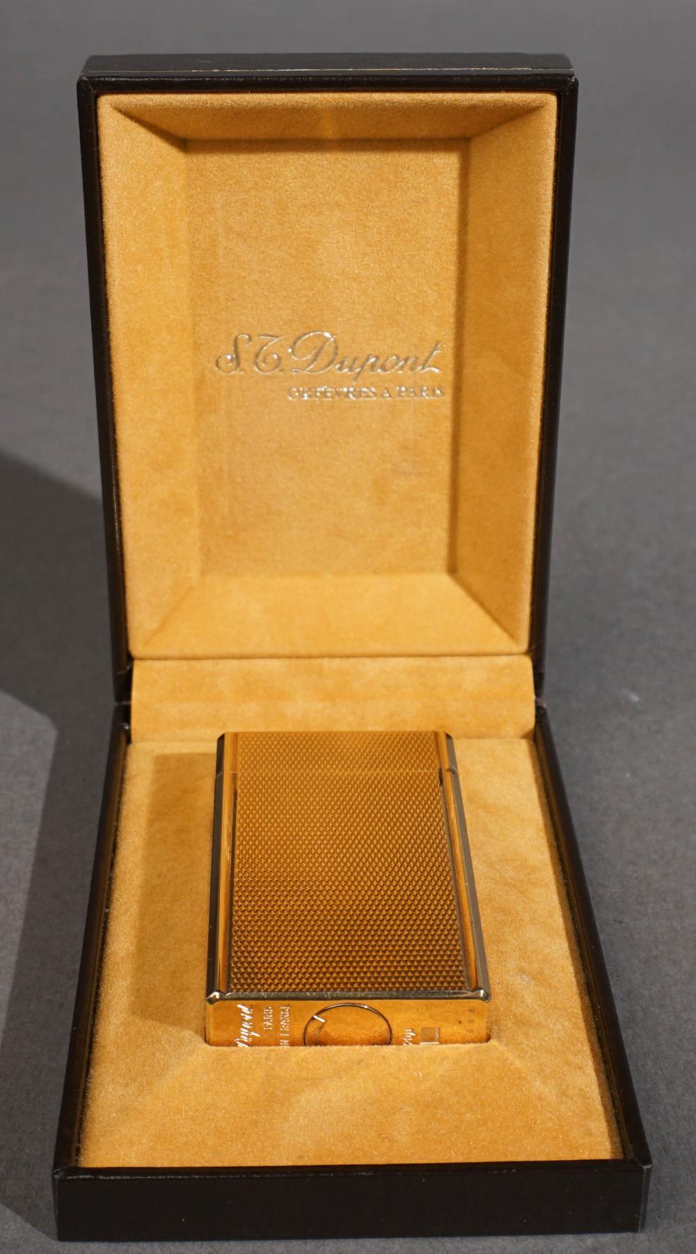 S.T. DUPONT GOLD PLATED LIGHTERS.T.