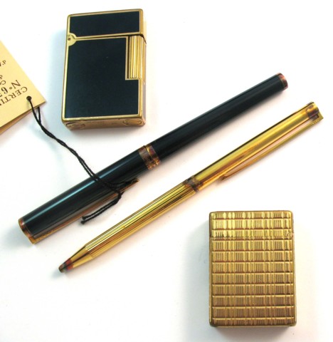 S.T. DUPONT TWO NEW PENS AND TWO