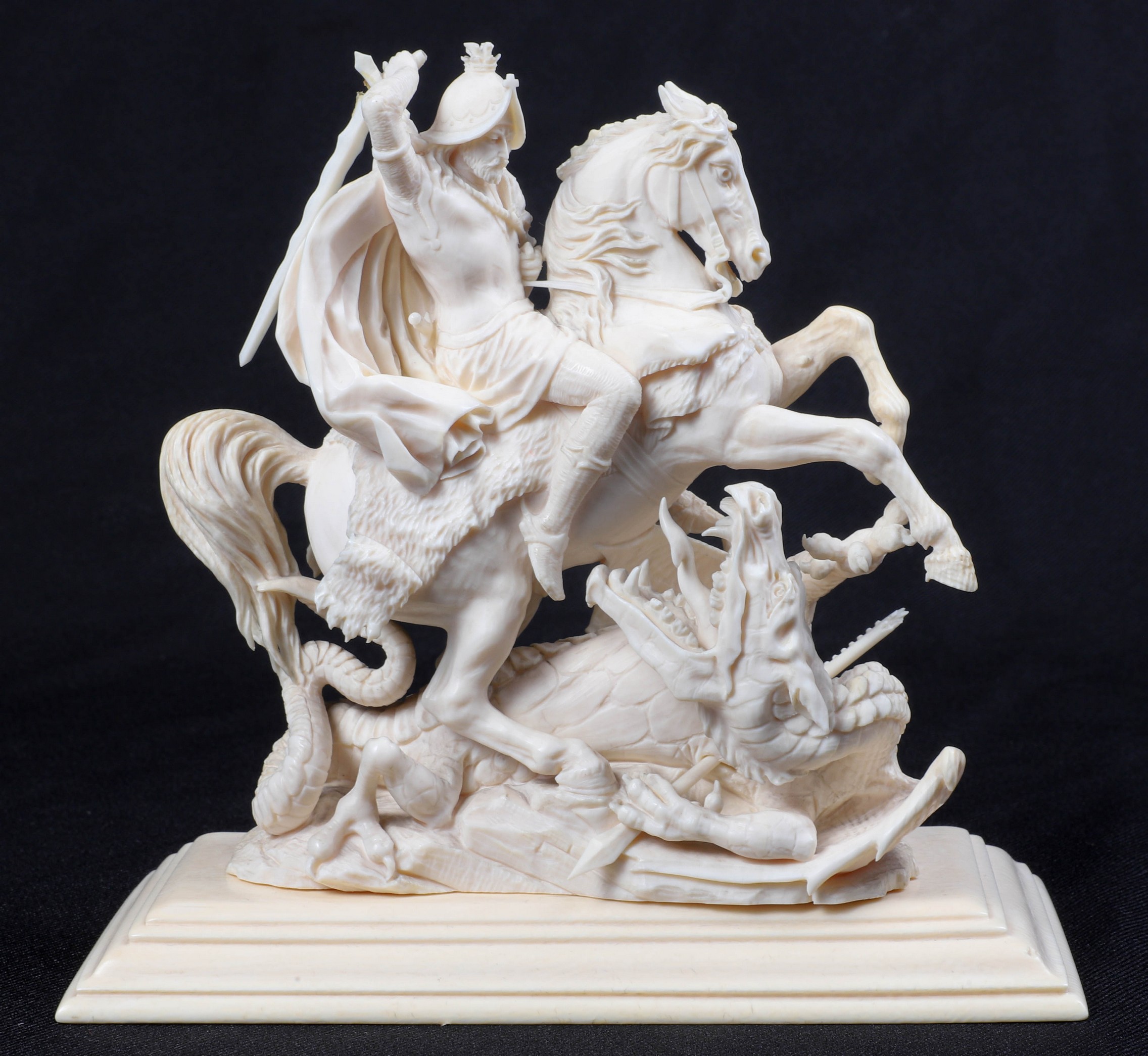 St. George slaying the dragon in