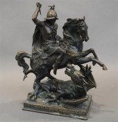 ST. GEORGE SLAYING THE DRAGON,
