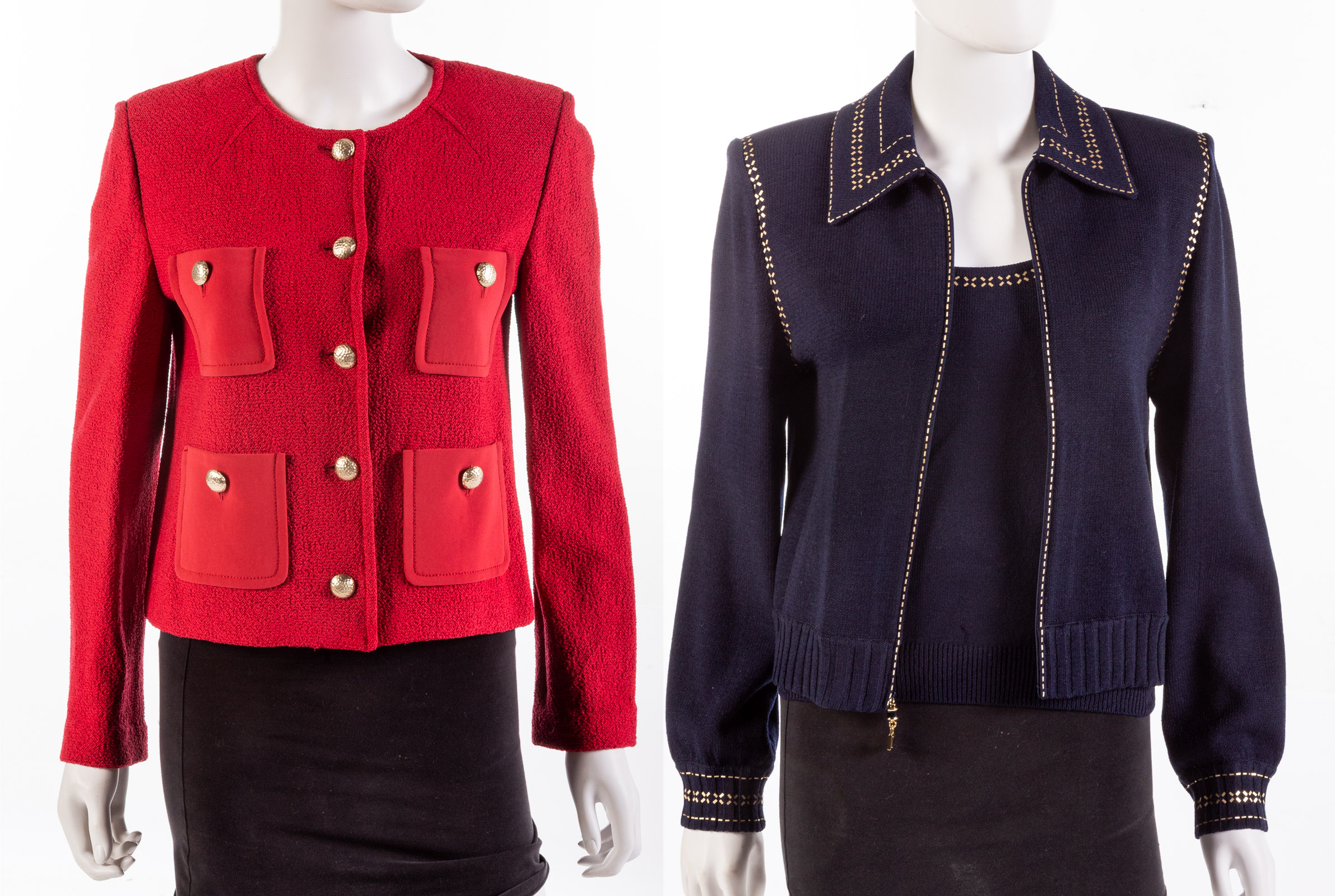 ST. JOHN SUIT AND JACKET Navy