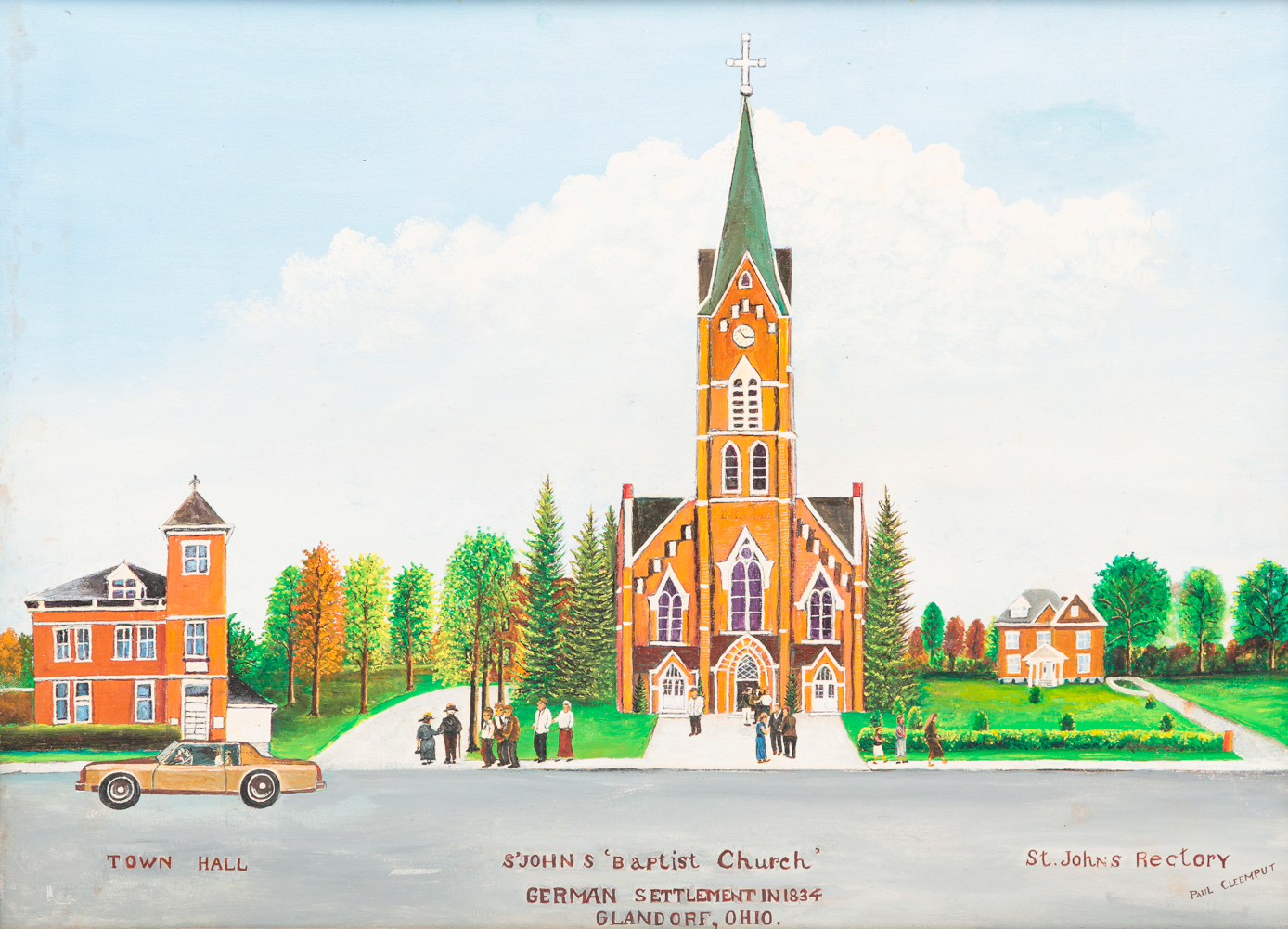 "ST. JOHN'S BAPTIST CHURCH" BY PAUL