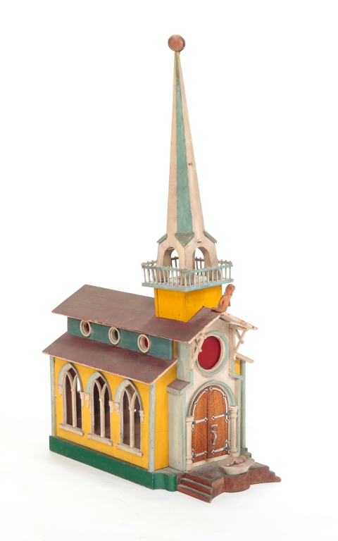 ST. JOSEPH'S CHURCH MODEL. Early