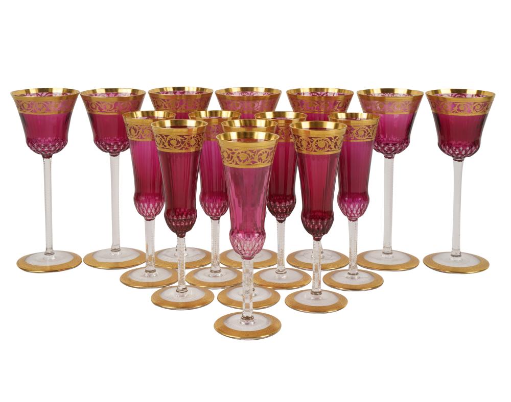 ST. LOUIS CRYSTAL STEMWARE