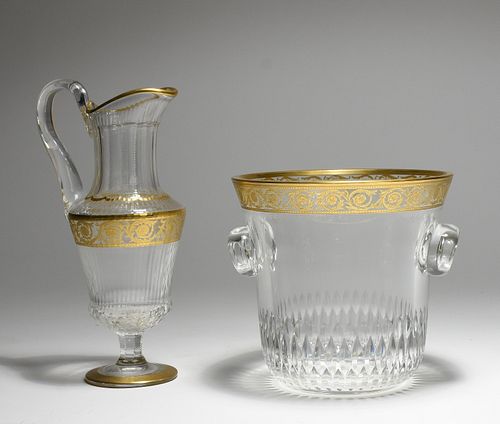 ST. LOUIS WINE PITCHER WITH A ST.