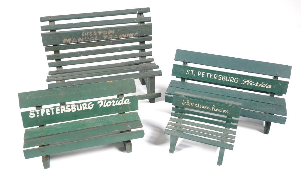 ST. PETERSBURG GREEN BENCH