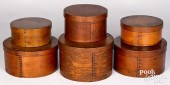 STACK OF SIX SHAKER BENTWOOD P