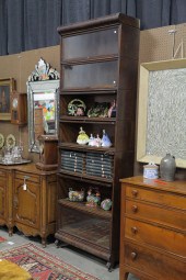 STACKED BOOKCASE.  American  e