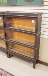 STACKING MAHOGANY BOOKCASESTAC