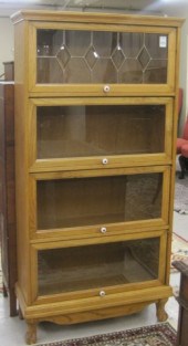 ''STACKING'' OAK BARISTER BOOK