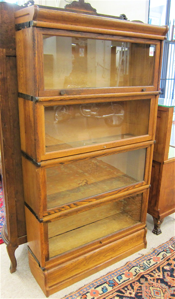 STACKING OAK BOOKCASE American c.