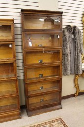 STACKING OAK BOOKCASESTACKING