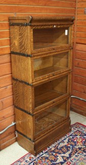 STACKING OAK BOOKCASESTACKING