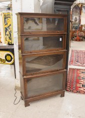 STACKING OAK BOOKCASESTACKING