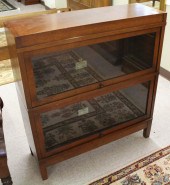 STACKING WALNUT BOOKCASESTACKI