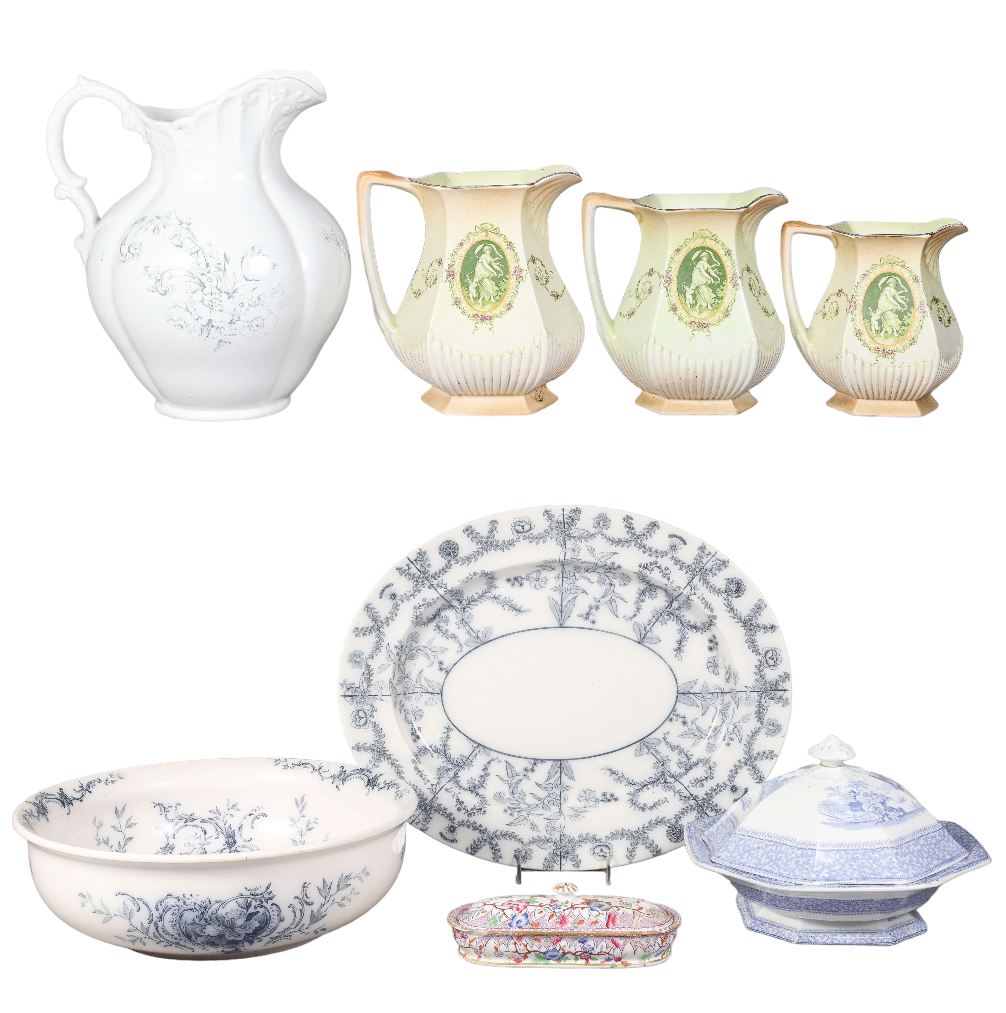Staffordshire and Style Pottery