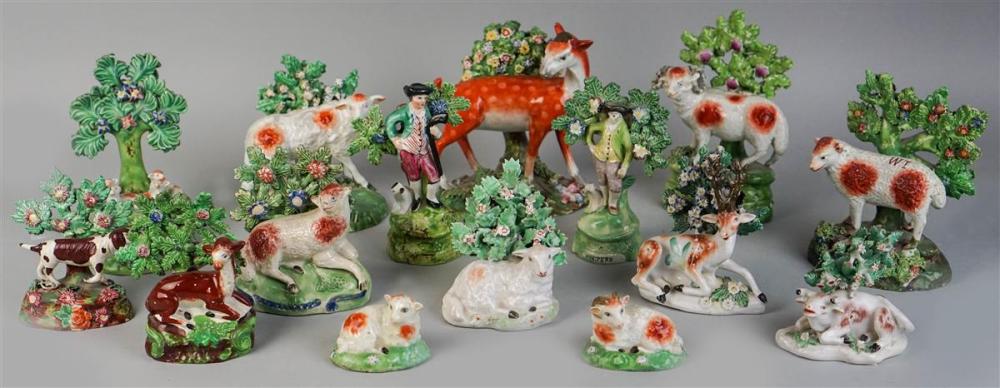 STAFFORDSHIRE ANIMAL COLLECTION,