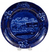 STAFFORDSHIRE BLUE AND WHITE T