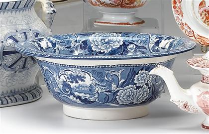 Staffordshire blue and white