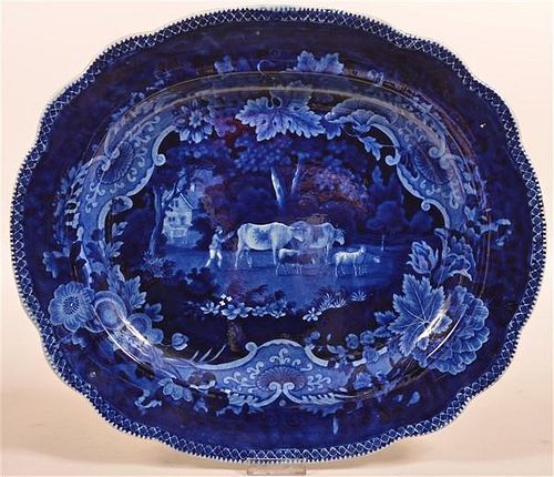 STAFFORDSHIRE BLUE TRANS.