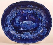 STAFFORDSHIRE BLUE TRANS. PAST