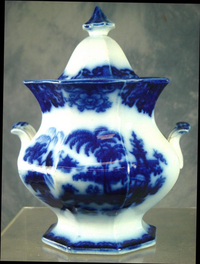 Staffordshire blue transfer